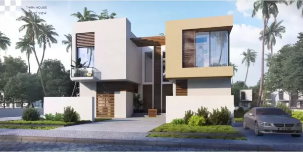 Twin housefor sale with installments Jefaira North coast