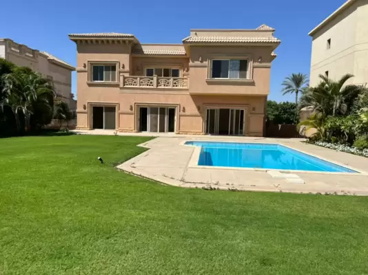 Furnished villa 5 bedrooms for rent in Katameya Dunes New Cairo