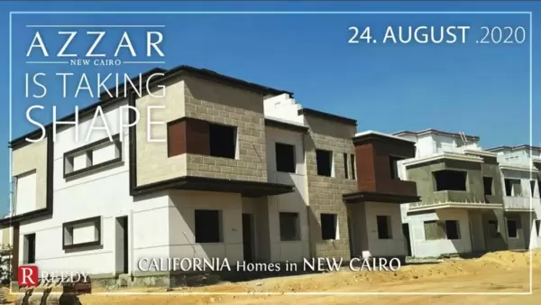 Luxury compound Twin House for sale Azzar New Cairo One year delivery