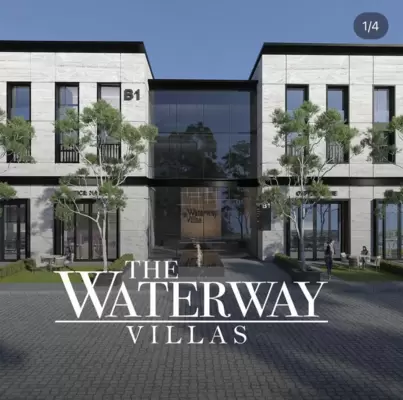 Shops 200m for sale in The Waterway Villas New Cairo