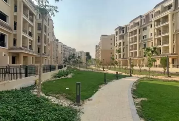 Apartments for Resale at New Cairo, Sarai , with Landscape