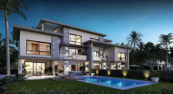 Villa At New Cairo, Swan Lake Residence For Resale in Installments