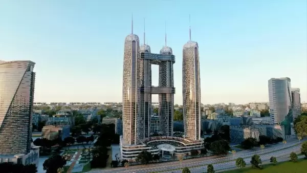 Fully finished studio 81m for sale in Tycoon Tower New Capital