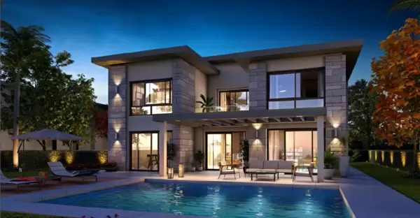 Semi finished villas for sale in Swan Lake Residence with installments