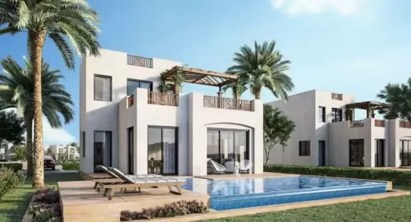 Villa 178m for Sale in Makadi heights Hurghada with lagoon View