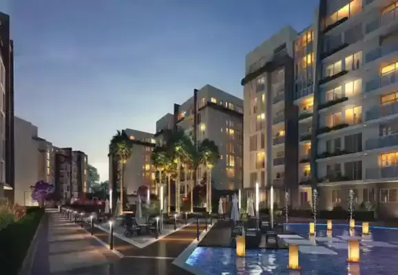 Apartments for sale in New Capital, Ray Residence multiple spaces