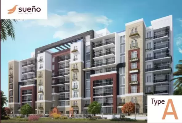 Apartments 3 bedrooms for sale in Sueno New Capital