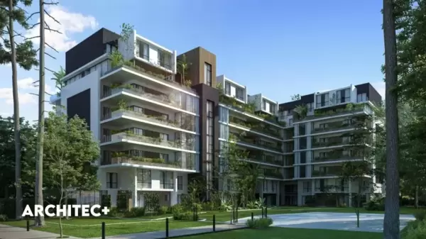 Semi finished apartment 120m for sale in IL BOSCO New Capital